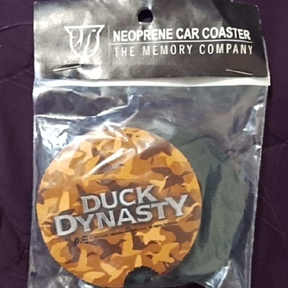 Duck Dynasty Neoprene Car Coasters
